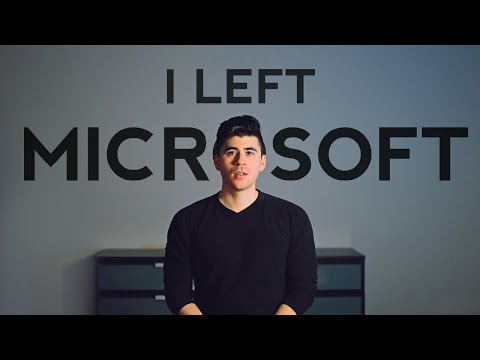 Why I Left My Job At Microsoft