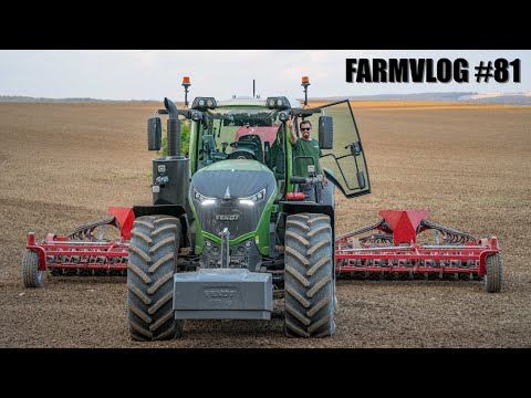 FARMVlog  #81 - Setí řepky s Fendt 1050 + Horsch Pronto 9 DC