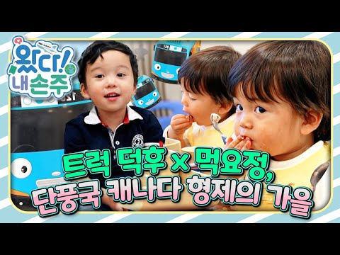 🇨🇦트럭 덕후 x 먹요정, 단풍국 캐나다 형제의 가을🍁｜👵🏻왔다! 내 손주🧓🏻｜국제가정｜조부모｜리얼리티｜EBS키즈｜[EBS놀이터]