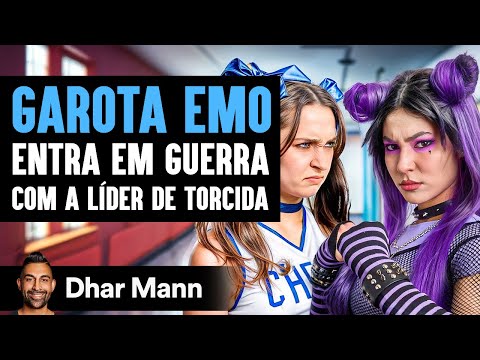 Garota Emo Entra Em Guerra Com A Líder De Torcida | Dhar Mann Studios