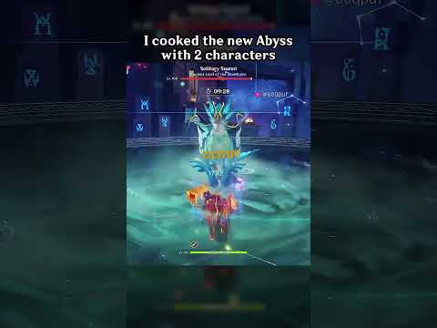 I COOKED THE NEW ABYSS WITH TWO CHARACTERS