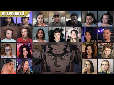 [Full Episode] Vinland Saga Season 1 Episode 3 Reaction Mashup | ヴィンランド・サガ