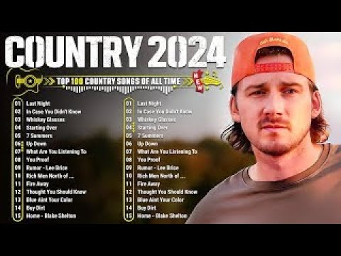 Country Music Playlist 2024 🦽 Luke Combs, Morgan Wallen, Chris Stapleton, Kane Brown, Jason Aldean