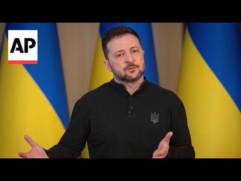 Zelenskyy says Ukraine is ready for a ceasefire in war with Russia