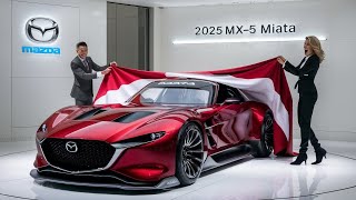 Mazda CEO Leaks 2025 MX-5 Miata Sports Car SECRETS