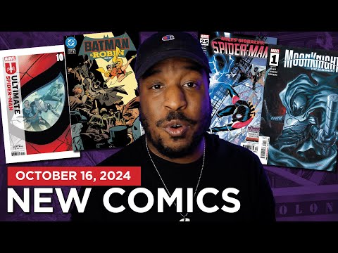 NEW COMIC BOOK DAY 10/16/24 | BATMAN & ROBIN YEAR ONE #1, MOON KNIGHT: FIST OF KHONSHU #1