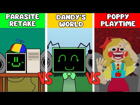 Incredibox Sprunki Retake Poppy Playtime VS Retake Dandy's World VS Retake Parasite Mod 🦠  (NEW MOD)