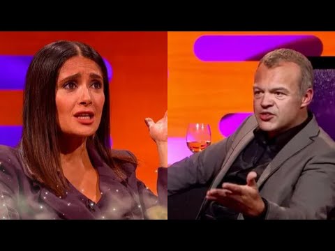 Salma Hayek jokes about turning 50 - The Graham Norton show