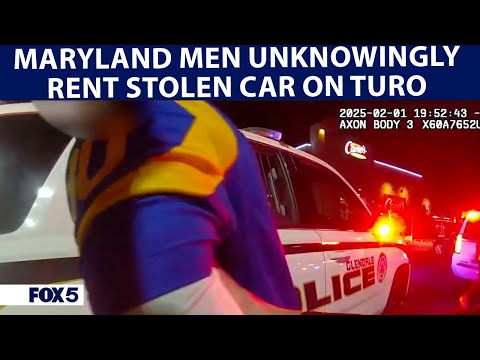 MD men detained in AZ after unknowingly renting stolen car