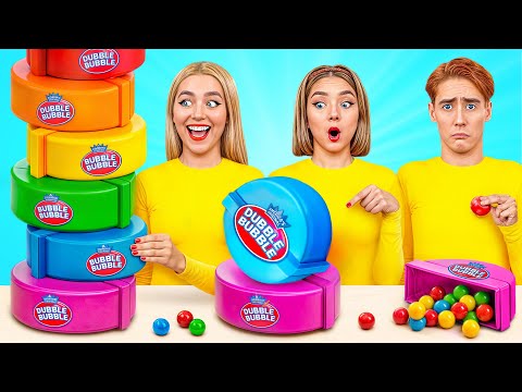 100 Layers of Food Challenge | Funny Moments by Multi DO Smile