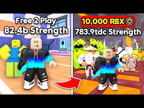 Upgrading a Subscriber's Account with $10,000 in Roblox Arm Wrestle Simulator!