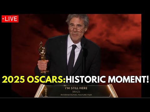 THE FILM "I'M STILL HERE" WIN THE FIRST OSCAR IN BRAZIL'S HISTORY | PRESS ROOM SPEECH | 2025 OSCARS