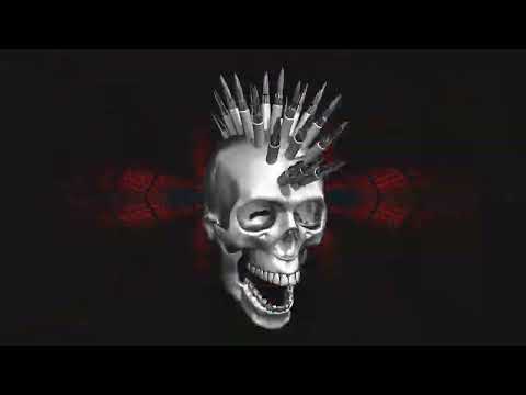 [4K] 1 Hour Skull Tunnel DJ Visuals - VJ Loop