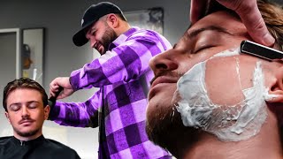 BEST ASMR BARBER RELAXING!!! (very satisfying)