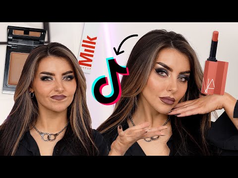 UNPOPULAR OPINIONS👀Trying VIRAL Tiktok Makeup - First Impressions 2023