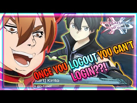 SAO but once you log out you can't login?! - Sword Art Online Variant Showdown