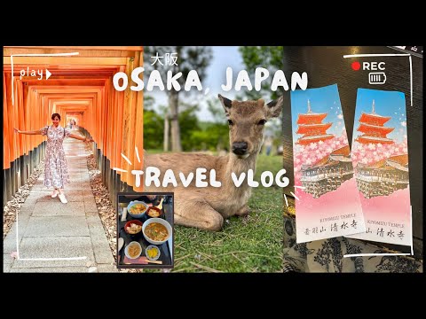 Japan Osaka【大阪】Travel vlog 2024