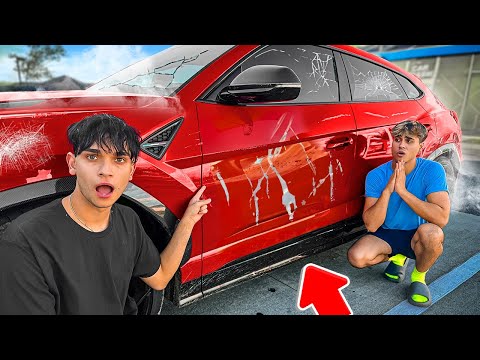 Someone Destroyed My Lamborghini..