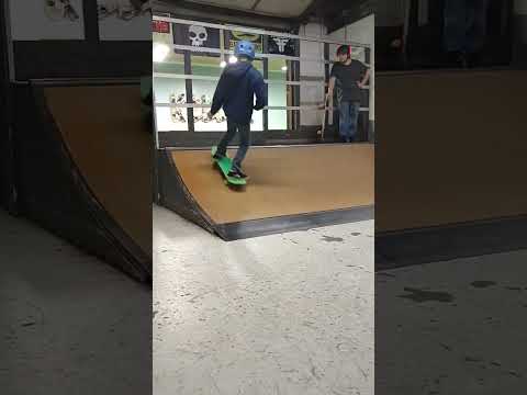 X-Mans first rock to fakie!