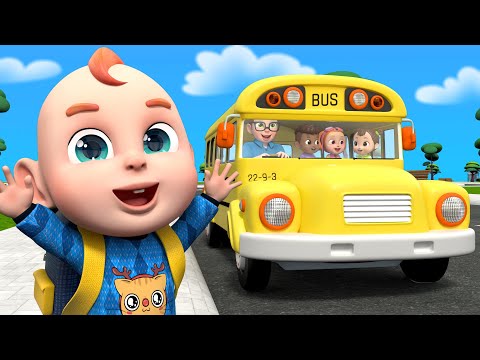 Wheels on the Bus | Wheels on the Bus Dance Song | Rosoo Nursery Rhymes & Kids Songs