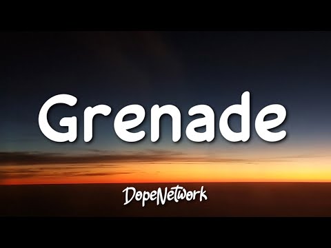 Bruno Mars - Grenade (Lyrics)