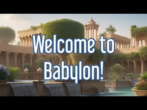 The enigmatic gardens of Babylon.