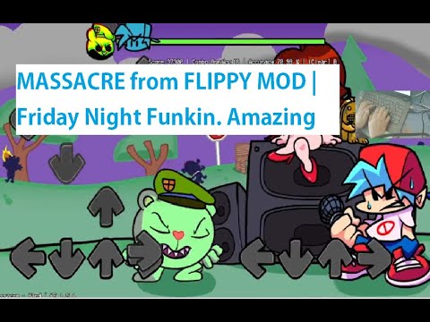 MASSACRE from FLIPPY MOD | Friday Night Funkin. Amazing Mod and Winner