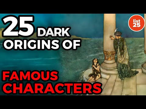 25 Dark Origins of Famous Characters