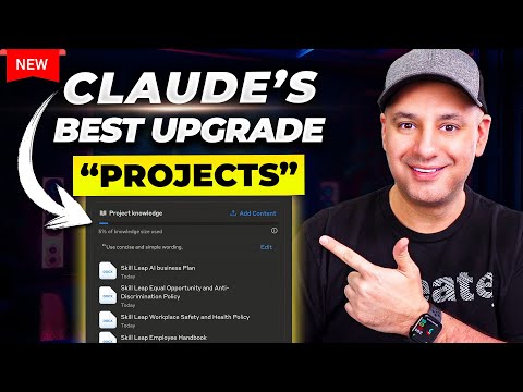 New Claude Upgrade is a Game Changer - Introducing "Claude Projects"