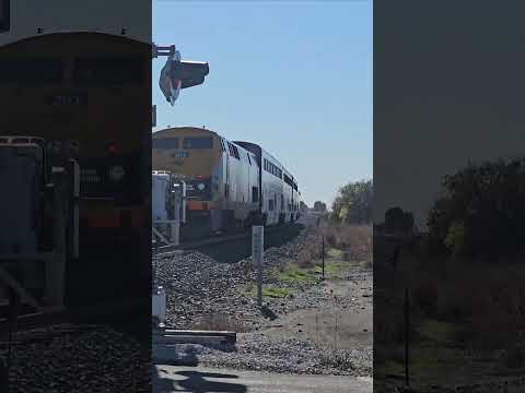 #Amtrak Heartland Flyer Ponder Tx with 203 trailing