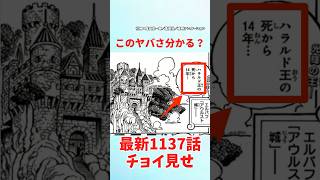 【最新1137話チョイ見せ】エルバフの城がヤバい【ワンピース】#ワンピース #ワンピースの反応集まとめ