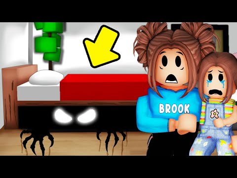 Something Is LIVING Under My 8 YEAR OLDS BED In Roblox Snapchat!!