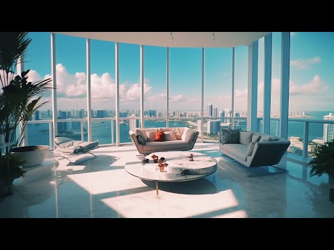 You live in a Miami Penthouse (Playlist, relax, study vibes Mix)