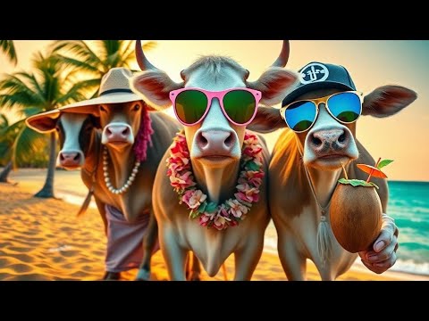 FUNNY COW DANCE 🤣🐮| COW SONG _ COW VIDEOS | DANCING COW | ANIMAL SOUND