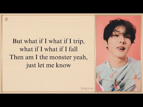 ENHYPEN JUNGWON 'Monster (Original song: Shawn Mendes, Justin Bieber)' Lyrics