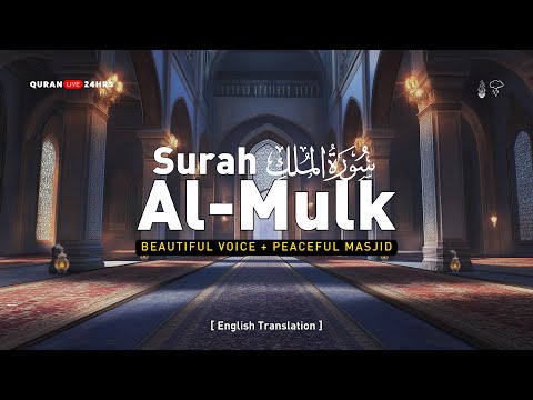 Calm Recitation of Surah Mulk سورة الملك For Anxiety, Depression, & Stress