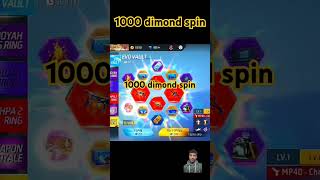 1000 dimond spin #explorepage #Bestcollectioninfreefire #Two #freefirecollectionversu ##suggestions