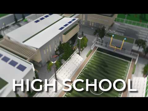 finishing my $3M HIGH SCHOOL in bloxburg