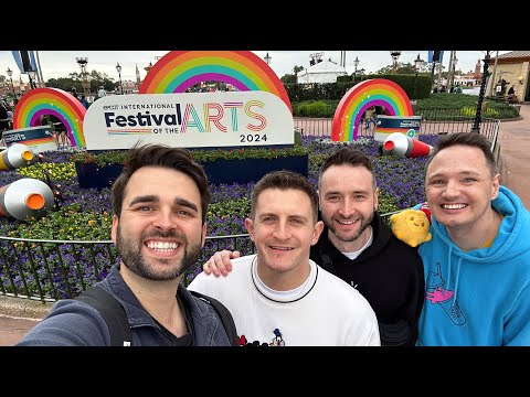 Walt Disney World Vlog | Day 2 | Epcot's Festival of the Arts | January 2024 | Adam Hattan