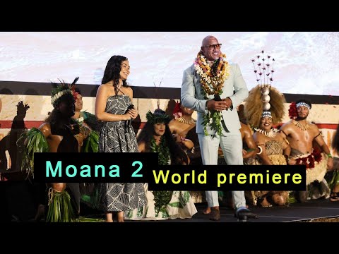 Rendezvous at the World Premiere 'Moana 2'