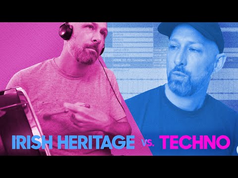 What is a bodhrán, and can it techno?