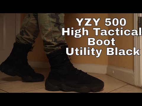 Yeezy 500 High Tactical Boot Utility Back Review