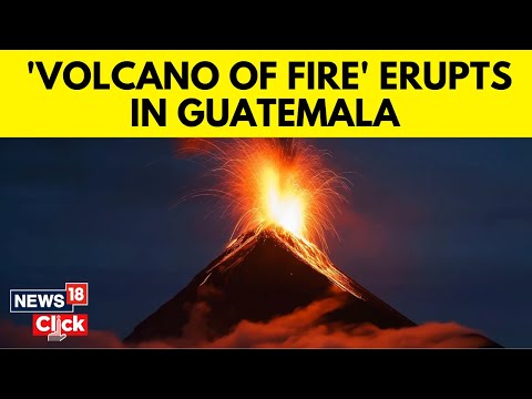 Guatemala’s Volcano Of Fire Erupts And Forces Evacuations | Guatemala Volcano Eruption | N18G