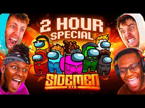 SIDEMEN AMONG US BUT WE ADD A NEW ROLE EVERY SINGLE GAME (2 HOUR SPECIAL)