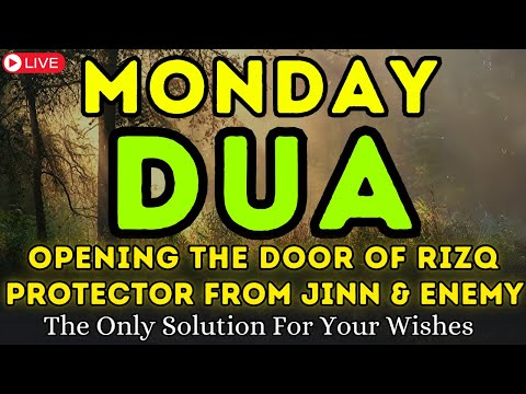 POWERFUL DUA FOR MONDAY RAMADAN - ALLAH WILL HELP YOU TO GET SUCCESS, PEACE, RIZQ, AND HAPPINESS