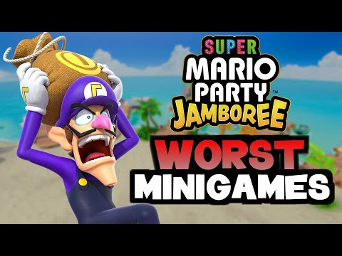 Top 10 WORST Super Mario Party Jamboree MINIGAMES!