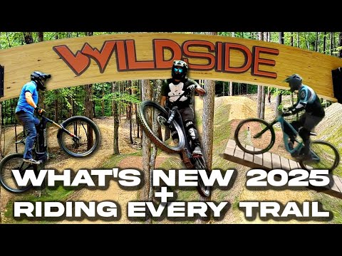 PIGEON FORGE, TN : What's New At WILDSIDE In 2025 + Riding EVERY DOWNHILL MOUNTAIN BIKE TRAIL