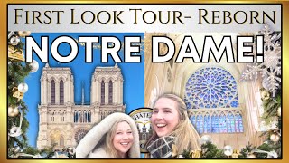 FIRST LOOK: NOTRE DAME CATHEDRAL Reborn! Full TOUR $1 Billion RESTORATION in Paris