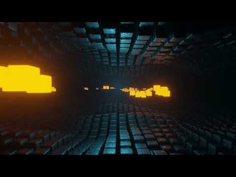 [4K] Wavy Cube Tunnel DJ Visual - MUST SEE!