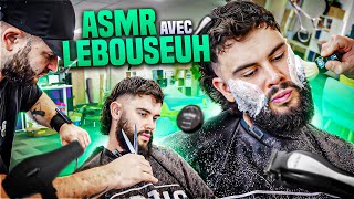 LEBOUSEUH TESTE L'ASMR BARBER!!! (il est totalement détendu)